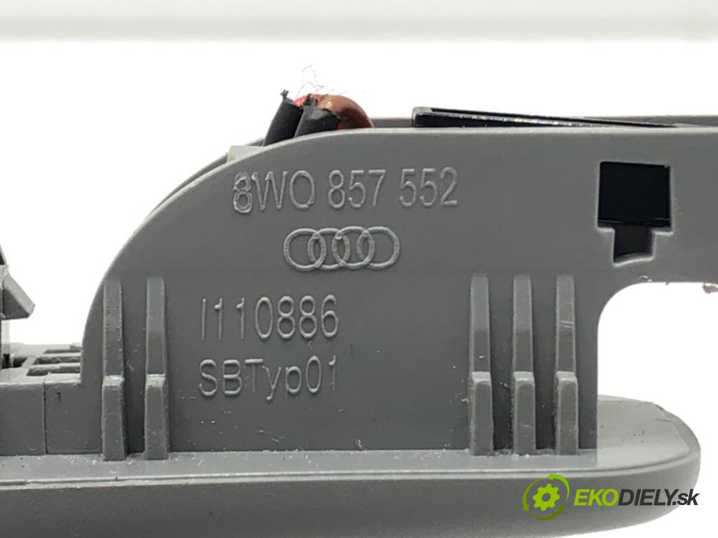 AUDI A4 B9 (8W2, 8WC) 2015 - 2022    35 TFSI Mild Hybrid 110 kW [150 KM] Hybryda silnik benzynowy / elektryczny 2018 - 2022  Clona slnečná pravy