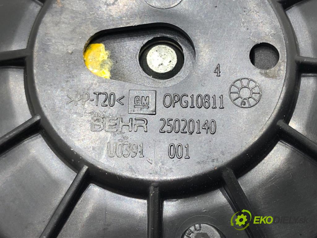OPEL ASTRA J GTC 2011 - 2022    2.0 CDTI (08) 121 kW [165 KM] olej napędowy 2011 - 2015  topení U7253002