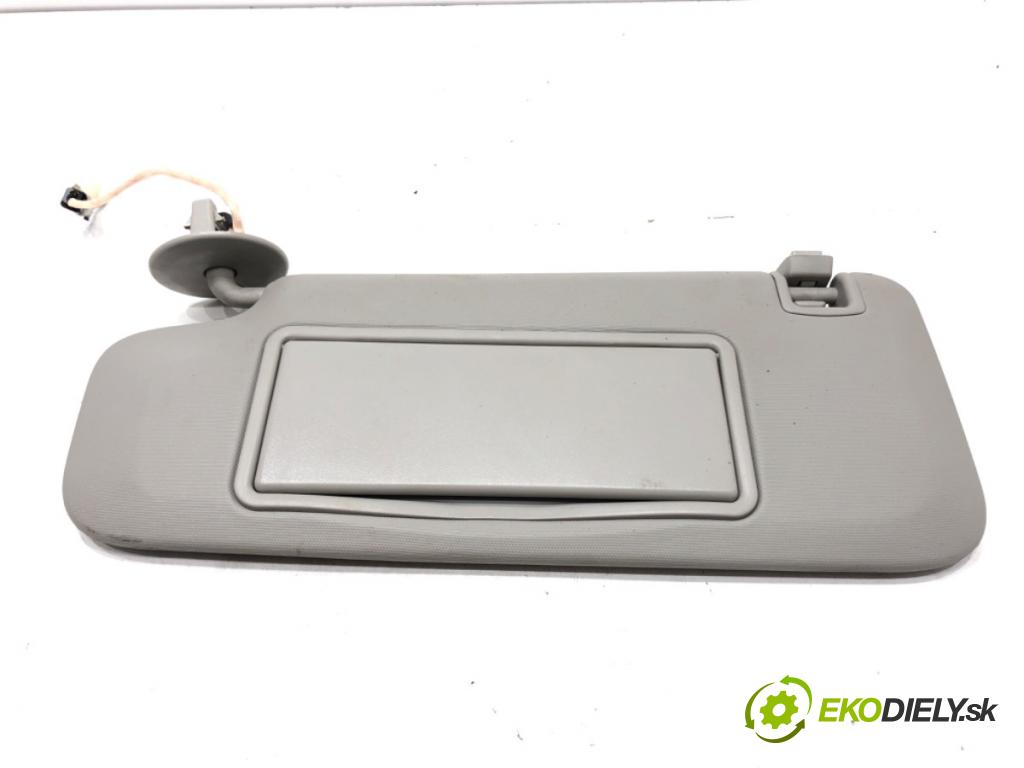 OPEL ASTRA J GTC 2011 - 2022    2.0 CDTI (08) 121 kW [165 KM] olej napędowy 2011 - 2015  Clona slnečná ľavy 