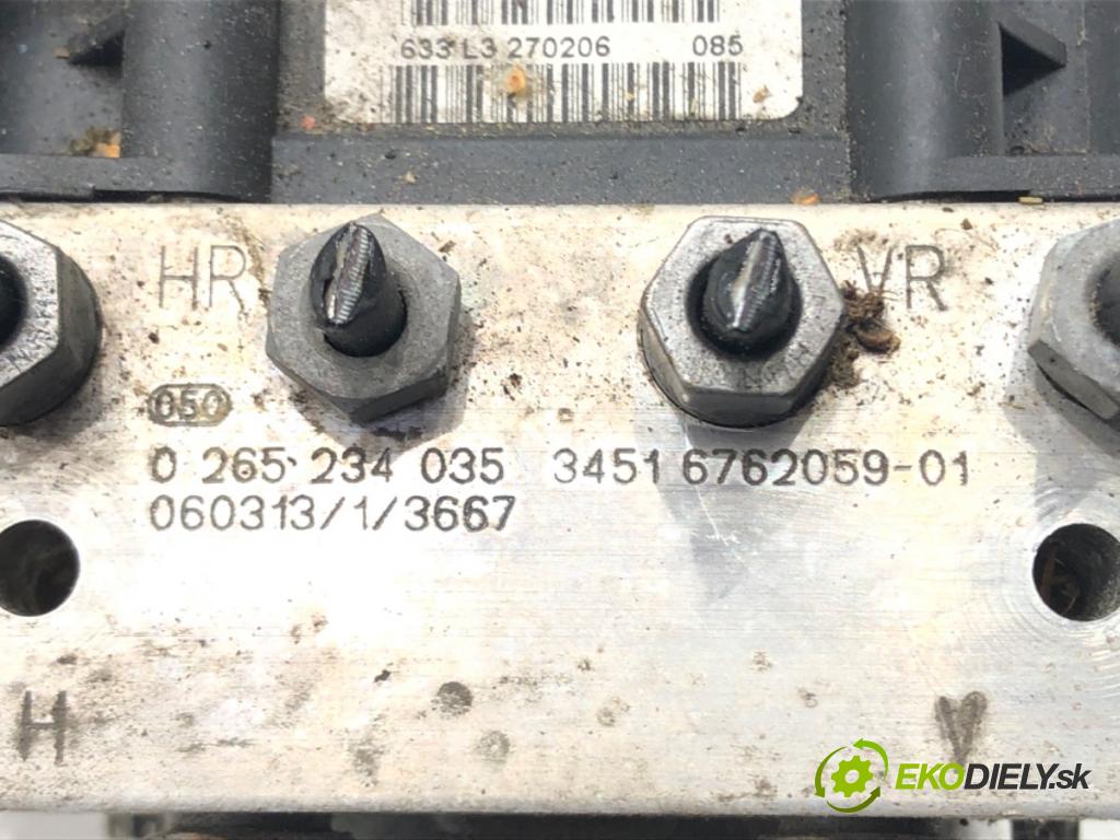 BMW X3 (E83) 2003 - 2011    3.0 d 160 kW [218 KM] olej napędowy 2005 - 2008  pumpa ABS 6762059_3424682 (Pumpy brzdové)