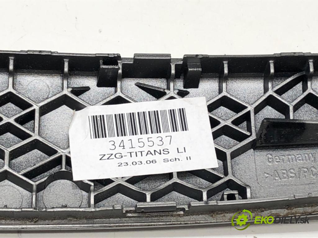BMW X3 (E83) 2003 - 2011    3.0 d 160 kW [218 KM] olej napędowy 2005 - 2008  lišty kryt 3411706 (Lišty)