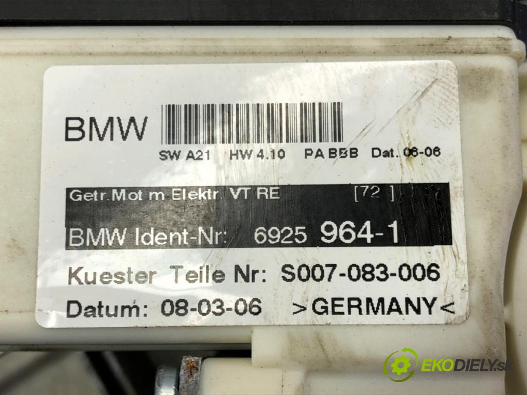 BMW X3 (E83) 2003 - 2011    3.0 d 160 kW [218 KM] olej napędowy 2005 - 2008  mechanismus okna pravý přední část 6925964