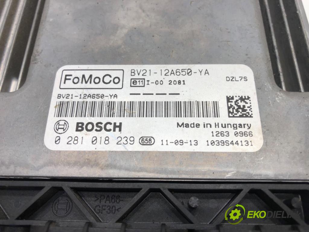 FORD FIESTA VI (CB1, CCN) 2008 - 2022    1.4 TDCi 50 kW [68 KM] olej napędowy 2009 - 2012  riadiaca jednotka Motor 0281018239 (Riadiace jednotky)