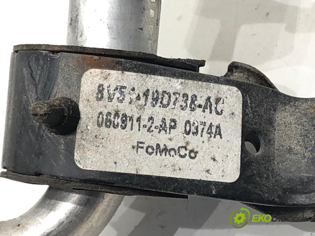 FORD FIESTA VI (CB1, CCN) 2008 - 2022    1.4 TDCi 50 kW [68 KM] olej napędowy 2009 - 2012  rúrka klimatizácie 8V51-19D738-AC (Rúrky klimatizácie)