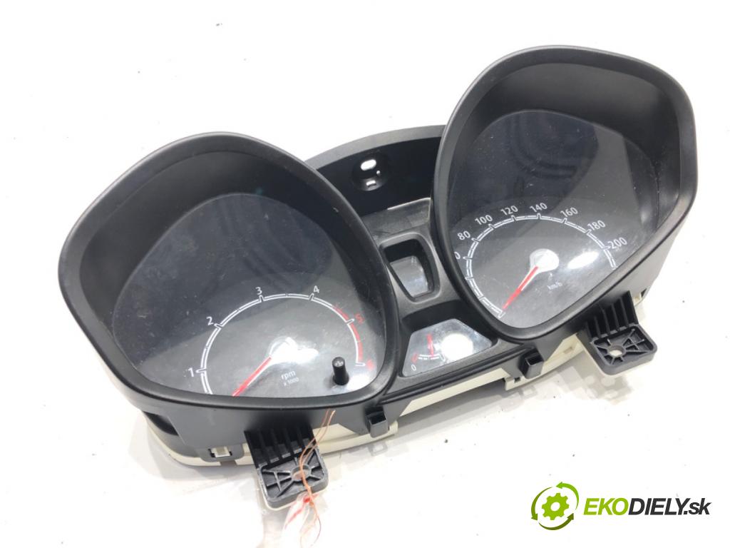 FORD FIESTA VI (CB1, CCN) 2008 - 2022    1.4 TDCi 50 kW [68 KM] olej napędowy 2009 - 2012  Prístrojovka 8A6T-10849-CP (Prístrojové dosky, displeje)