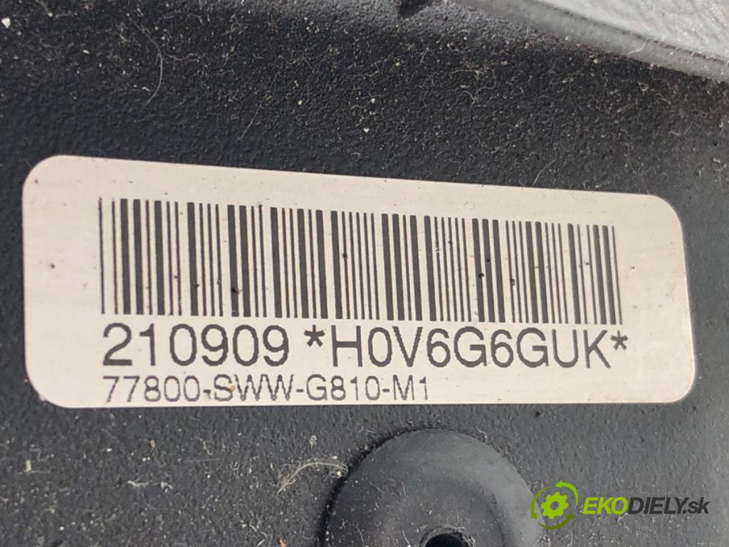 HONDA CR-V III (RE_) 2006 - 2022    2.0 i-VTEC (RE5, RE1) 110 kW [150 KM] benzyna 2007 - 2012  AirBag volantu 77800-SWW-G810-M1 (Airbagy)