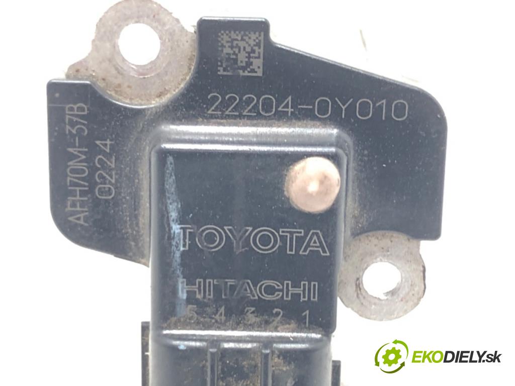 TOYOTA COROLLA sedan (_E21_) 2019 - 2022    1.8 VVTi Hybrid (ZWE211, MZEA12) 72 kW [98 KM] Hybryda silnik benzynowy / elektryczny 2019 - 2022  Váha vzduchu 22204-0Y010 (Váhy vzduchu)