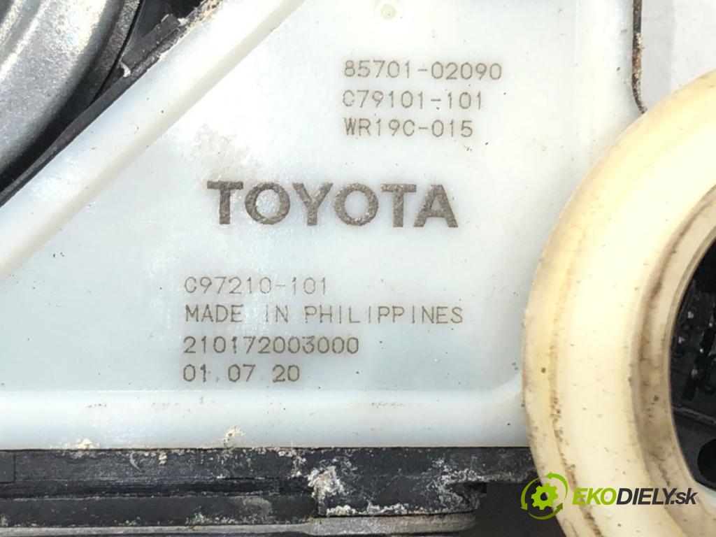 TOYOTA COROLLA sedan (_E21_) 2019 - 2022    1.8 VVTi Hybrid (ZWE211, MZEA12) 72 kW [98 KM] Hybryda silnik benzynowy / elektryczny 2019 - 2022  Mechanizmus okna pravy zad 69830-02730-B