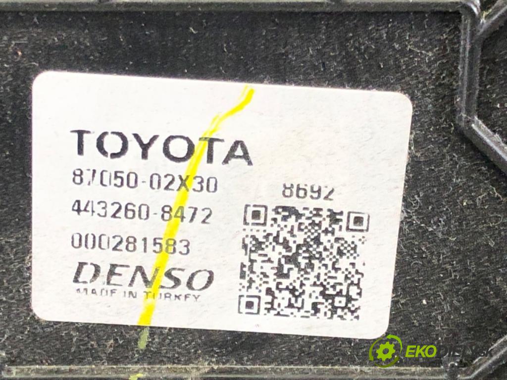 TOYOTA COROLLA sedan (_E21_) 2019 - 2022    1.8 VVTi Hybrid (ZWE211, MZEA12) 72 kW [98 KM] Hybryda silnik benzynowy / elektryczny 2019 - 2022  topné těleso radiátor topení 87050-02X30 (Radiátory topení)