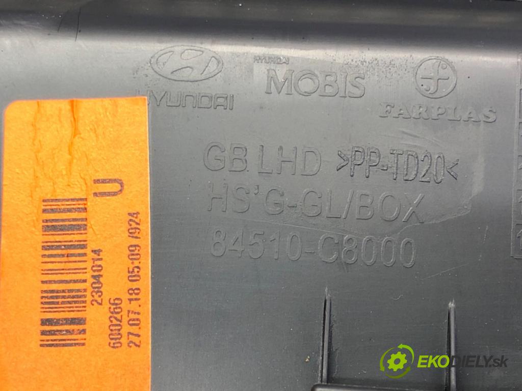 HYUNDAI i20 II (GB, IB) 2014 - 2022    1.2 62 kW [84 KM] benzyna 2014 - 2022  Priehradka, kastlík spolujazdca  (Priehradky, kastlíky)