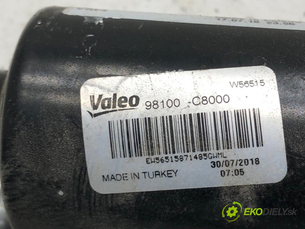 HYUNDAI i20 II (GB, IB) 2014 - 2022    1.2 62 kW [84 KM] benzyna 2014 - 2022  Mechanizmus stieračov predný 98100-C8000 (Motorčeky stieračov predné)