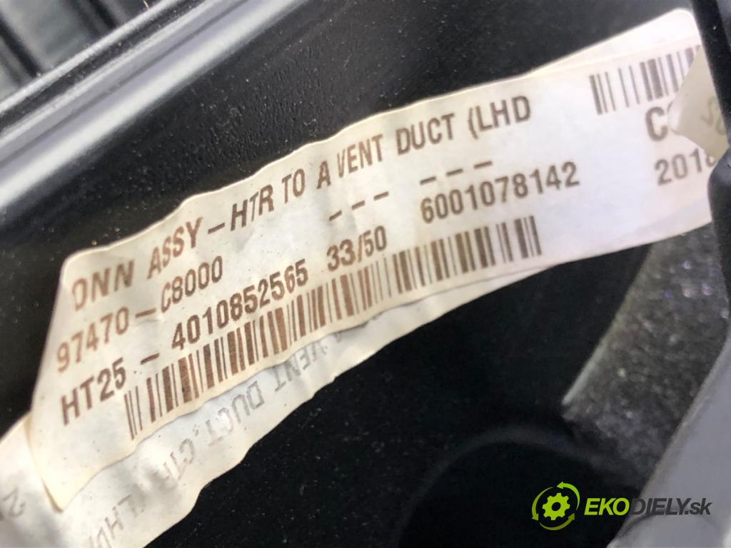 HYUNDAI i20 II (GB, IB) 2014 - 2022    1.2 62 kW [84 KM] benzyna 2014 - 2022  Palubná doska AirBag spolujazdca