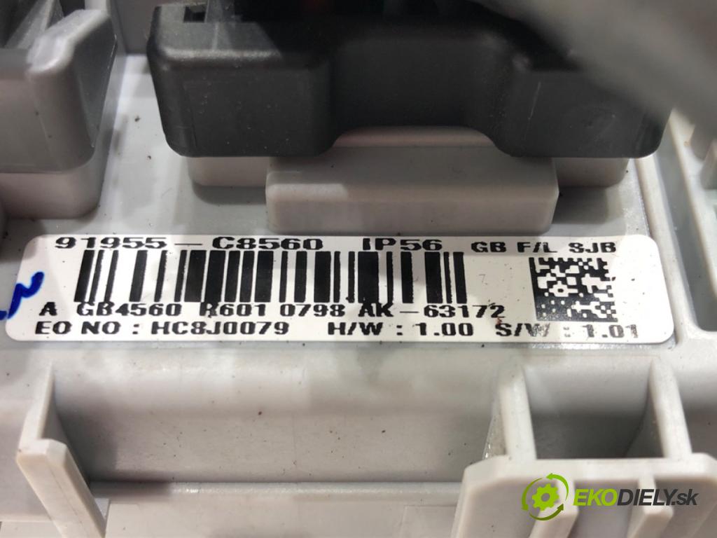 HYUNDAI i20 II (GB, IB) 2014 - 2022    1.2 62 kW [84 KM] benzyna 2014 - 2022  Skrinka poistková 91955-C8560 (Poistkové skrinky)