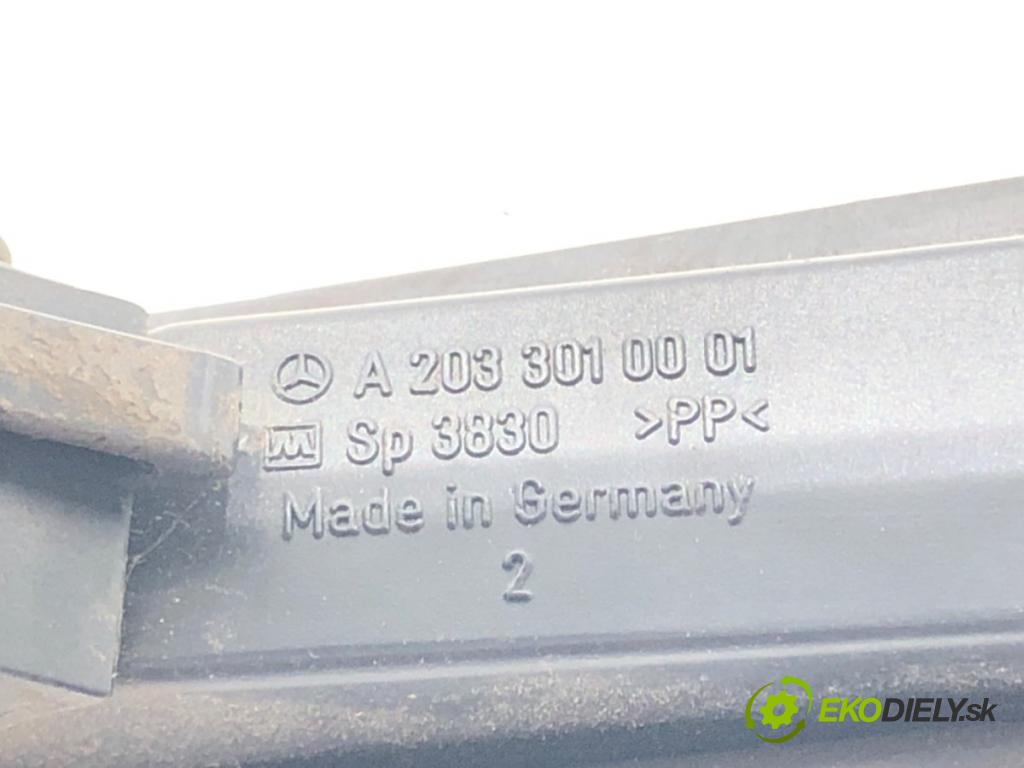 MERCEDES-BENZ KLASA C (W203) 2000 - 2007    C 240 (203.061) 125 kW [170 KM] benzyna 2000 - 2007  Potenciometer plynu A2033010001 (Pedále)