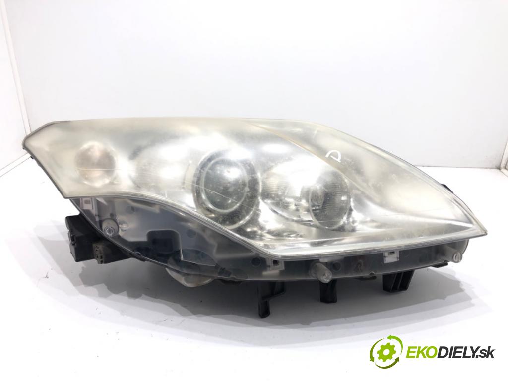 RENAULT LAGUNA III (BT0/1) 2007 - 2015    2.0 dCi (BT01, BT08, BT09, BT0E, BT0K, BT12, BT1C, BT1D,... 110 kW [150 KM] olej napędowy 2007 - 20  Svetlomet pravy predný XENON 260100035R