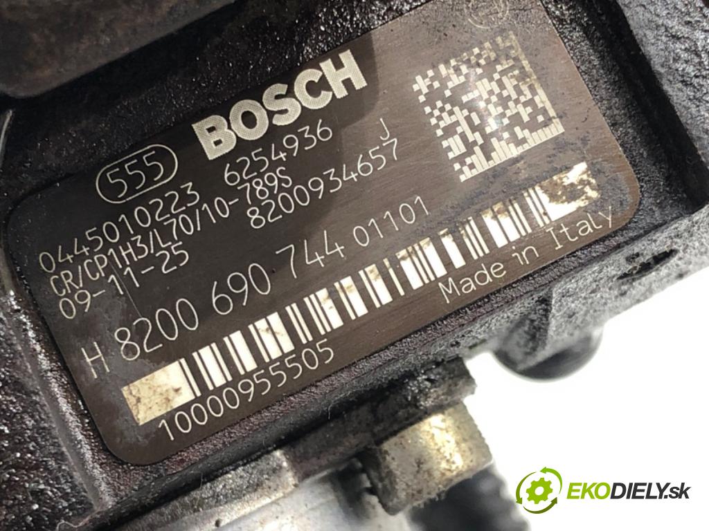 RENAULT LAGUNA III (BT0/1) 2007 - 2015    2.0 dCi (BT01, BT08, BT09, BT0E, BT0K, BT12, BT1C, BT1D,... 110 kW [150 KM] olej napędowy 2007 - 20  Pumpa vstrekovacia 0445010223 (Vstrekovacie čerpadlá)