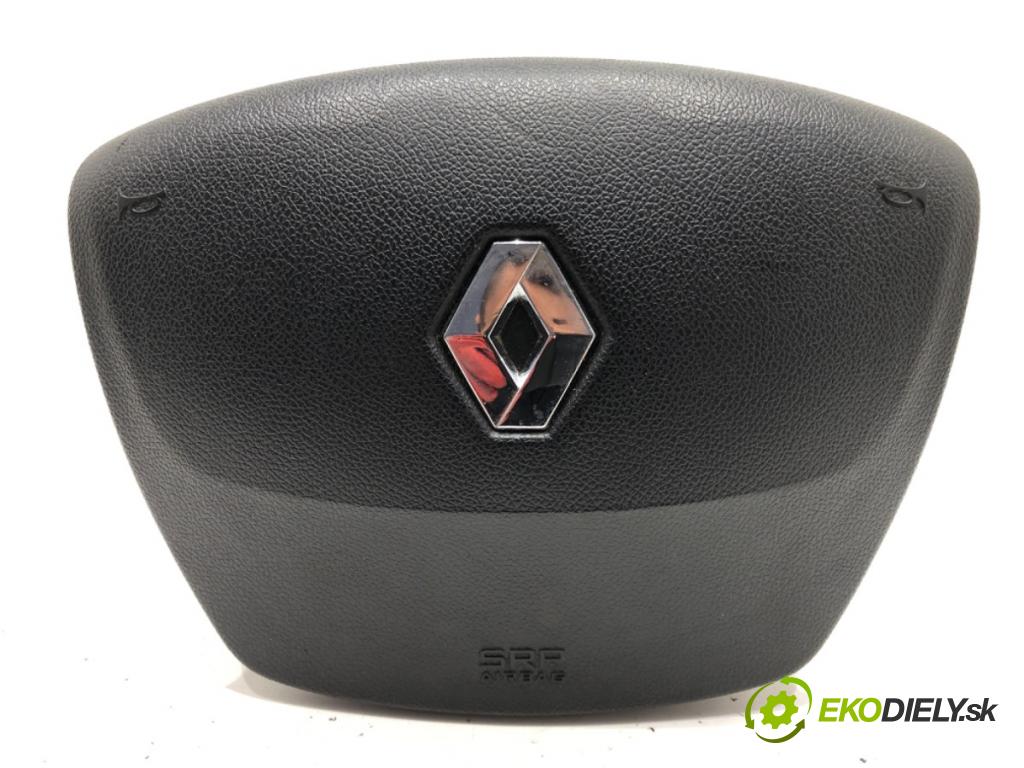RENAULT LAGUNA III (BT0/1) 2007 - 2015    2.0 dCi (BT01, BT08, BT09, BT0E, BT0K, BT12, BT1C, BT1D,... 110 kW [150 KM] olej napędowy 2007 - 20  AirBag volantu 985100001R (Airbagy)