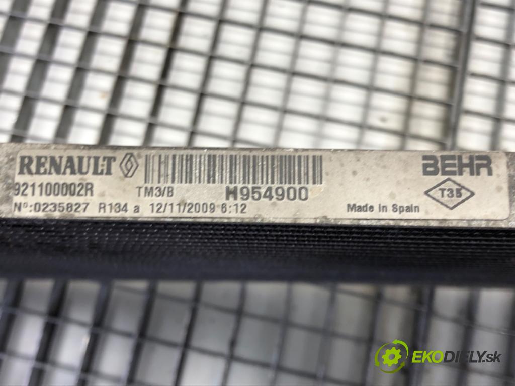 RENAULT LAGUNA III (BT0/1) 2007 - 2015    2.0 dCi (BT01, BT08, BT09, BT0E, BT0K, BT12, BT1C, BT1D,... 110 kW [150 KM] olej napędowy 2007 - 20  Chladič klimatizácie 921100002R (Chladiče klimatizácie)