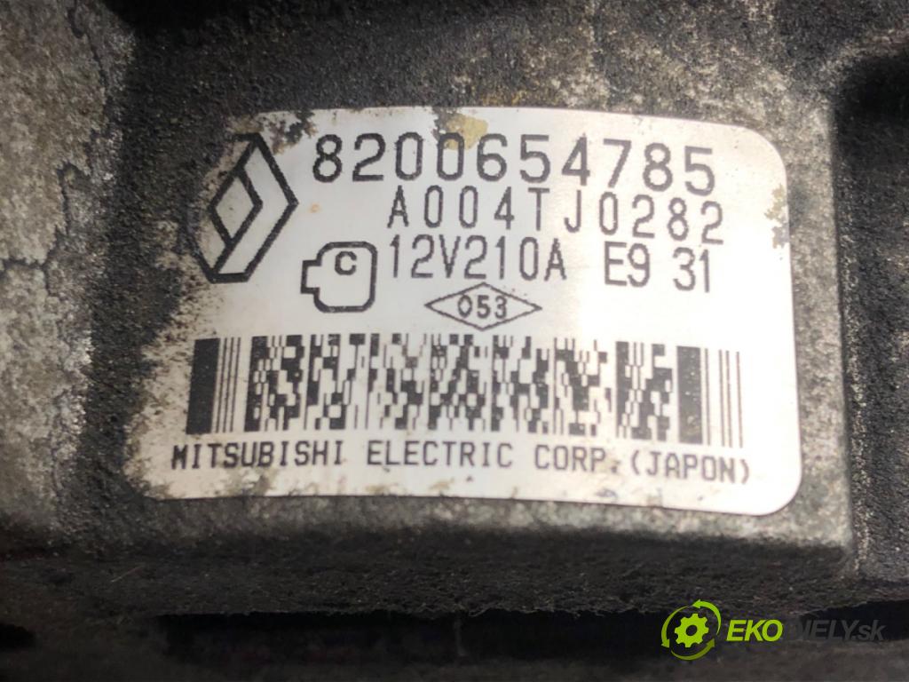 RENAULT LAGUNA III (BT0/1) 2007 - 2015    2.0 dCi (BT01, BT08, BT09, BT0E, BT0K, BT12, BT1C, BT1D,... 110 kW [150 KM] olej napędowy 2007 - 20  Alternátor 8200654785 (Alternátory)