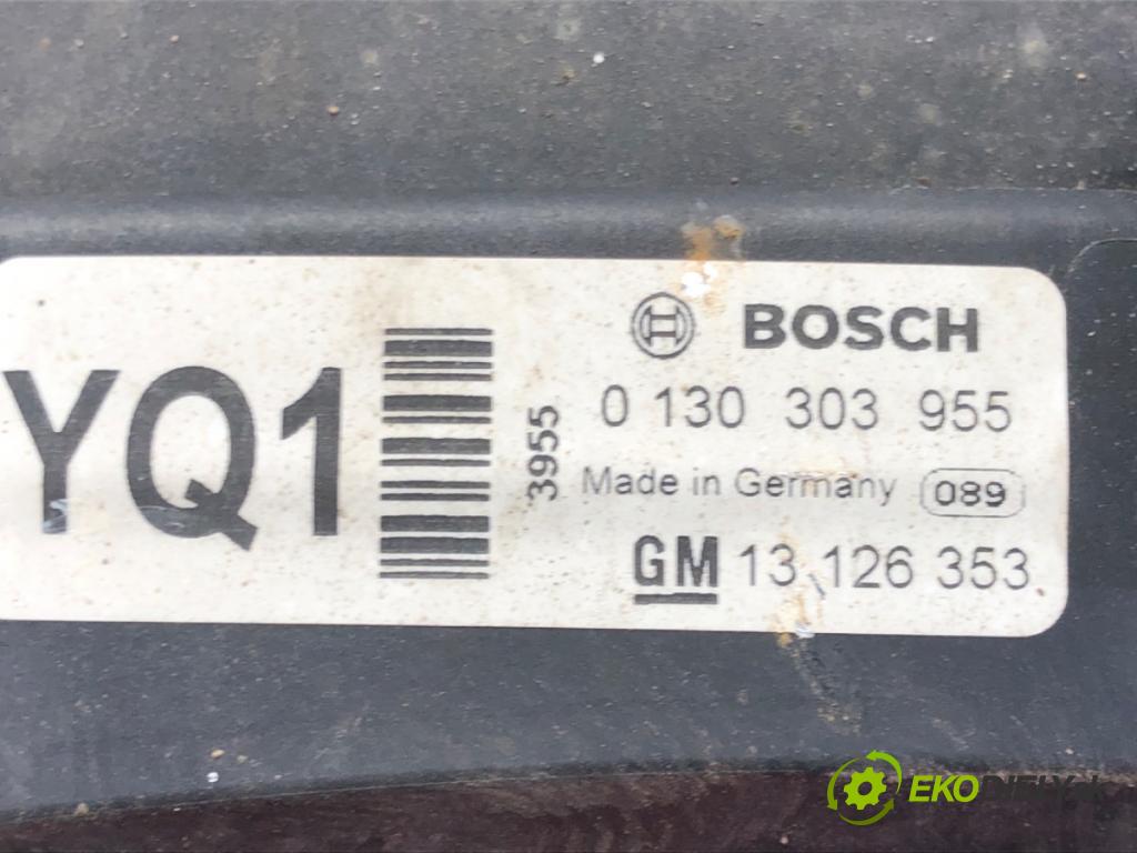 OPEL ASTRA H Kombi (A04) 2004 - 2014    1.4 (L35) 66 kW [90 KM] benzyna 2004 - 2010  Ventilátor chladiča 13126353 0130303955 (Ventilátory)