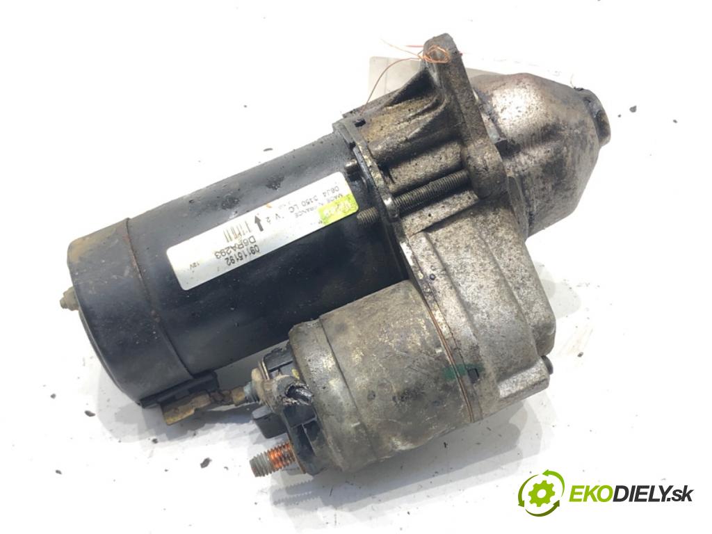 OPEL ASTRA H Kombi (A04) 2004 - 2014    1.4 (L35) 66 kW [90 KM] benzyna 2004 - 2010  Štartér 09115192 (Štartéry)