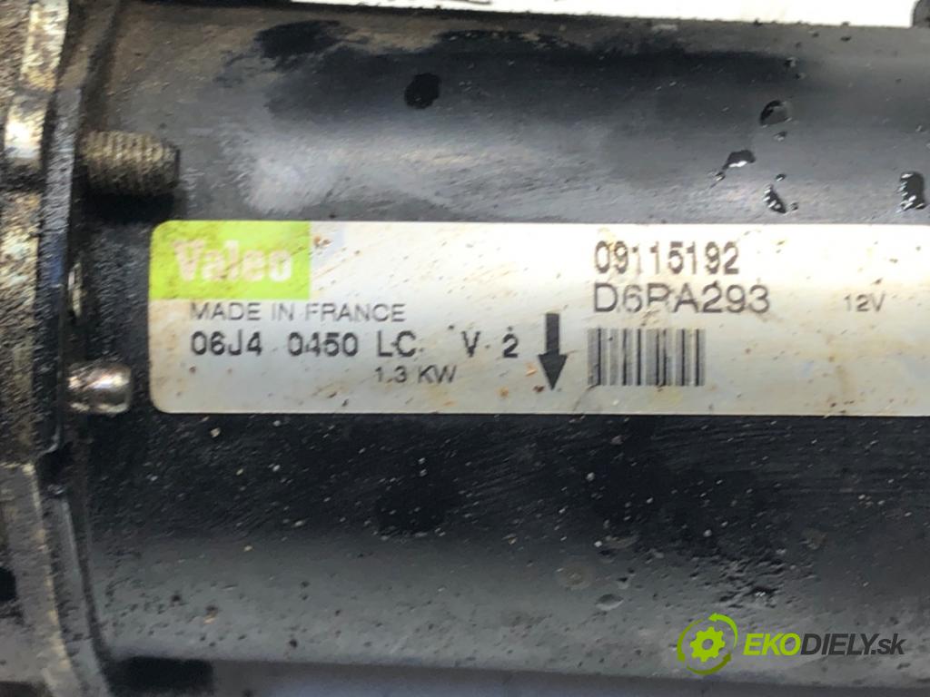 OPEL ASTRA H Kombi (A04) 2004 - 2014    1.4 (L35) 66 kW [90 KM] benzyna 2004 - 2010  Štartér 09115192 (Štartéry)