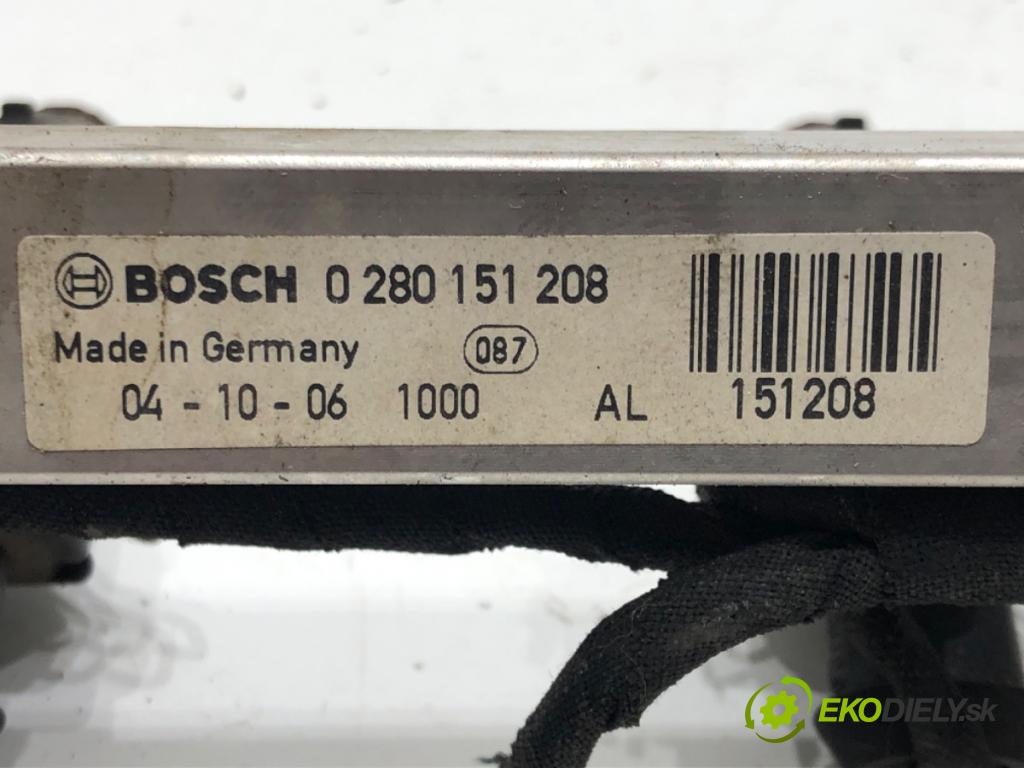 OPEL ASTRA H Kombi (A04) 2004 - 2014    1.4 (L35) 66 kW [90 KM] benzyna 2004 - 2010  Lišta vstrekovacia 0280151208 (Vstrekovacie lišty)