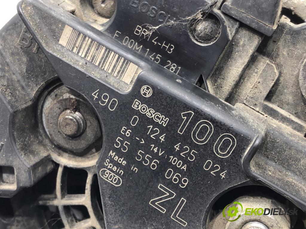 OPEL ASTRA H Kombi (A04) 2004 - 2014    1.4 (L35) 66 kW [90 KM] benzyna 2004 - 2010  Alternátor 55556069 (Alternátory)