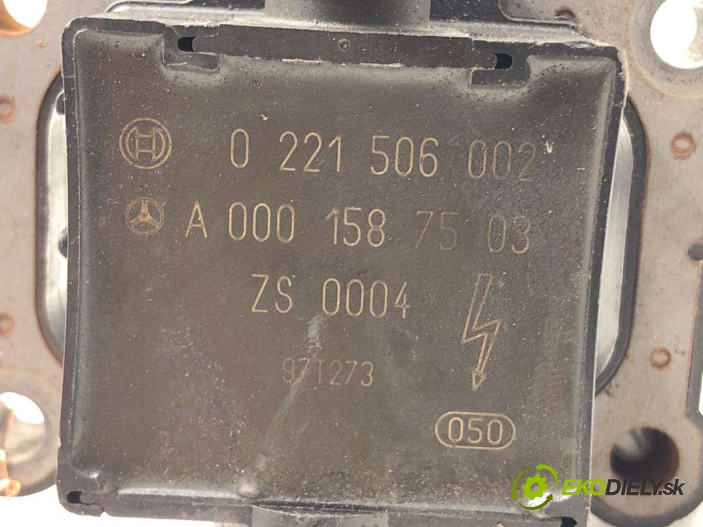 MERCEDES-BENZ KLASA E (W210) 1995 - 2003    E 200 (210.035) 100 kW [136 KM] benzyna 1995 - 2000  Cievka zapaľovacia 0221506002 (Zapaľovacie cievky, moduly)