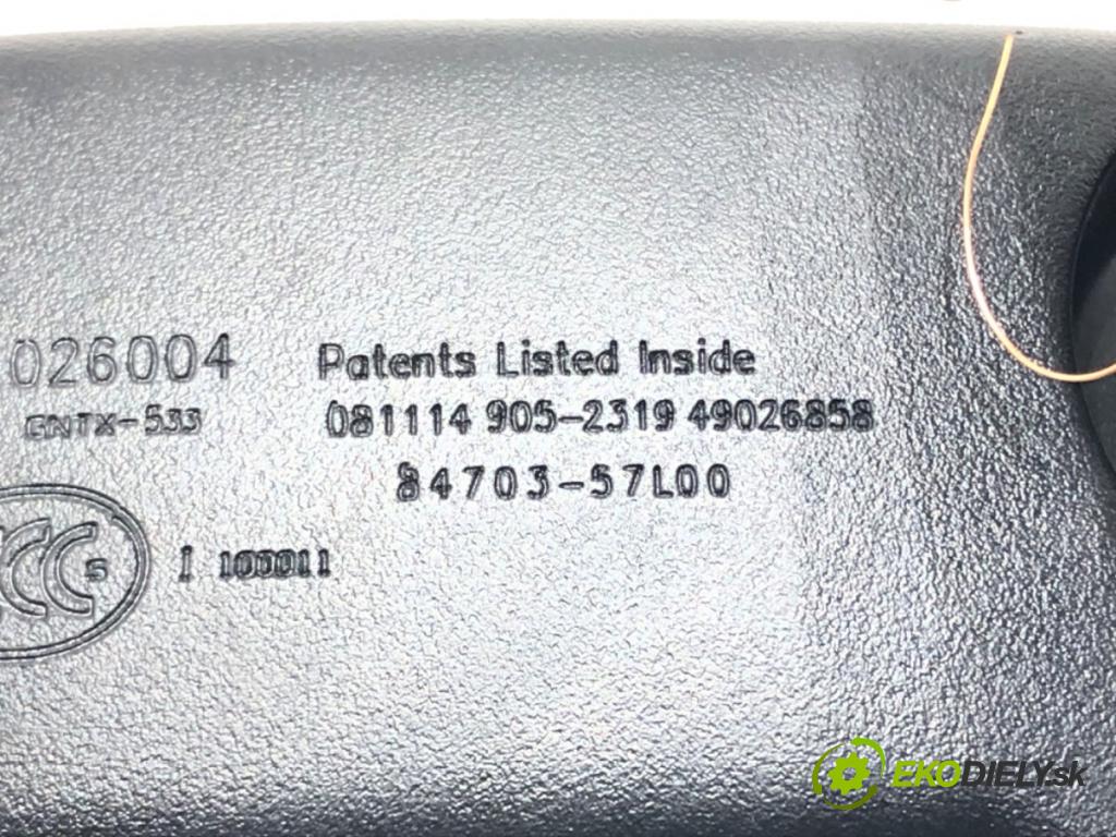 SUZUKI SX4 S-CROSS (JY) 2013 - 2022    1.6 AllGrip (AKK 416) 88 kW [120 KM] benzyna 2013 - 2022  zpětné zrcátko vnitřní 84703-57L00 (Světla vnitřní)