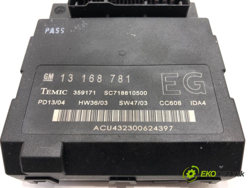 OPEL VECTRA C Kombi (Z02) 2003 - 2009    1.9 CDTI (F35) 110 kW [150 KM] olej napędowy 2004 - 2008  Modul svetiel 13168781 (Ostatné)