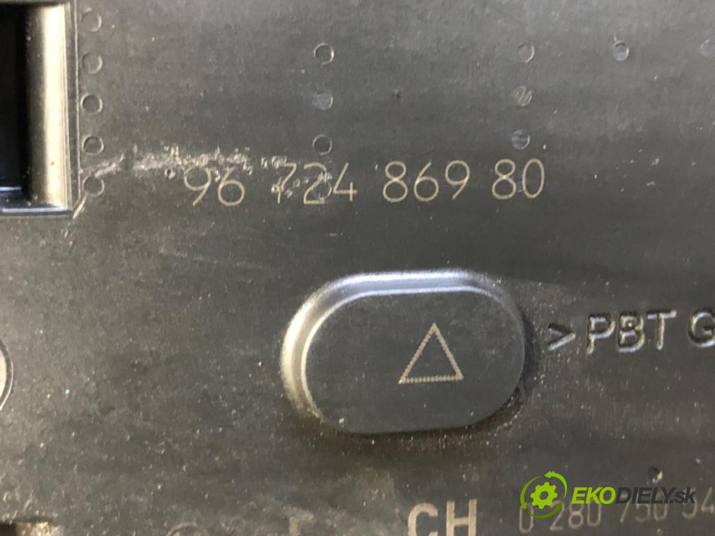 CITROEN C-ELYSEE (DD_) 2012 - 2022    1.6 VTi 115 85 kW [115 KM] benzyna 2012 - 2022  škrtíci klapka 9672486980 (Škrticí klapky)