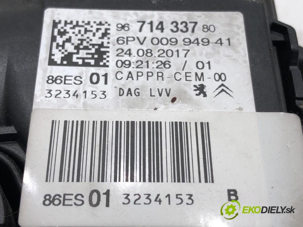 CITROEN C-ELYSEE (DD_) 2012 - 2022    1.6 VTi 115 85 kW [115 KM] benzyna 2012 - 2022  Potenciometer plynu 9671433780 (Pedále)