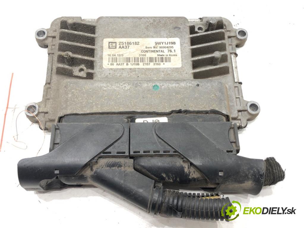 CHEVROLET CRUZE (J300) 2009 - 2022    1.6 91 kW [124 KM] benzyna 2009 - 2022  riadiaca jednotka Motor 25186182 (Riadiace jednotky)