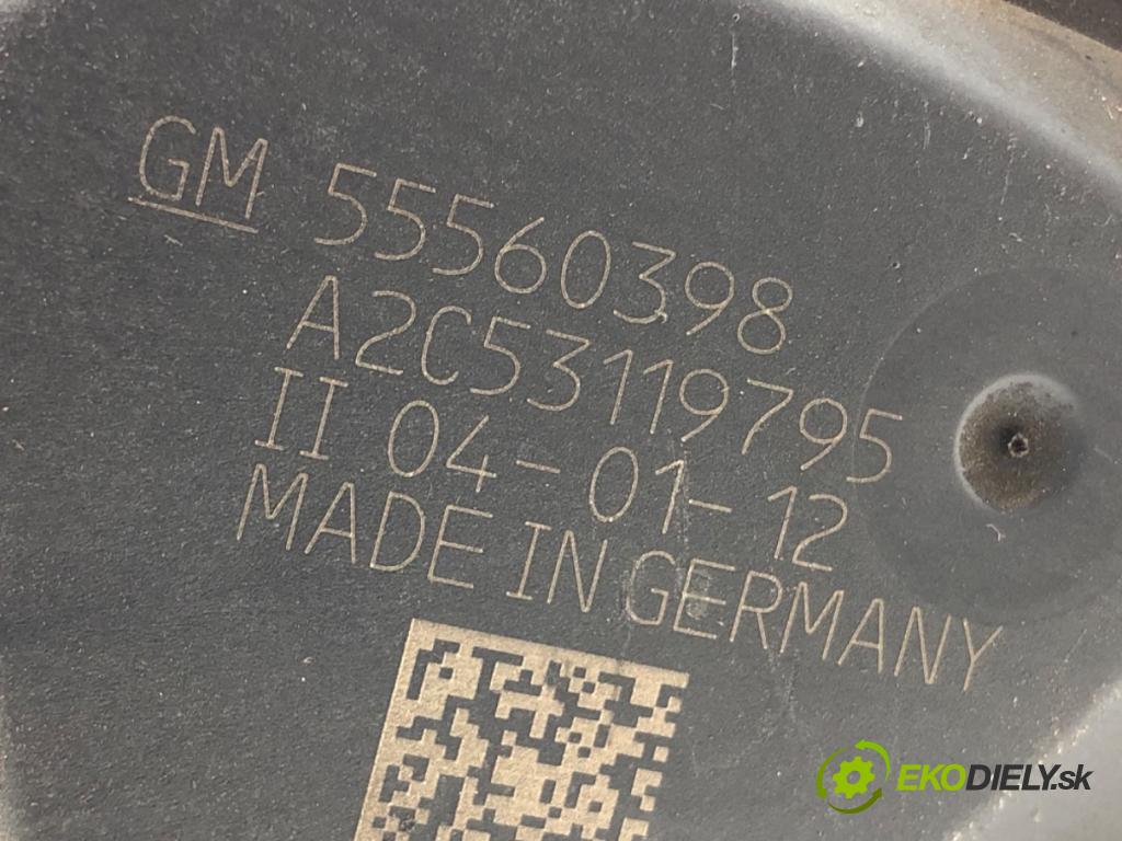 CHEVROLET CRUZE (J300) 2009 - 2022    1.6 91 kW [124 KM] benzyna 2009 - 2022  Škrtiaca klapka 55560398 (Škrtiace klapky)