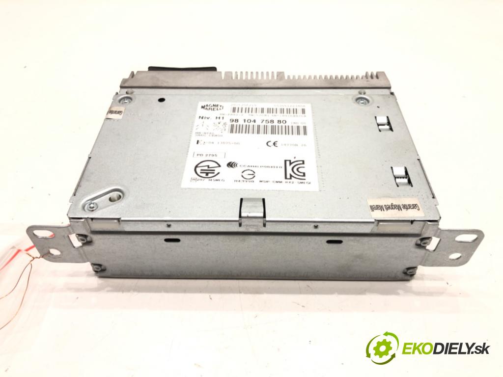 PEUGEOT 308 SW II (LC_, LJ_, LR_, LX_, L4_) 2014 - 2021    2.0 GT HDi 180 / BlueHDi 180 133 kW [181 KM] olej napędowy 2014 - 2021  RADIO 9810475880 (Audio zariadenia)