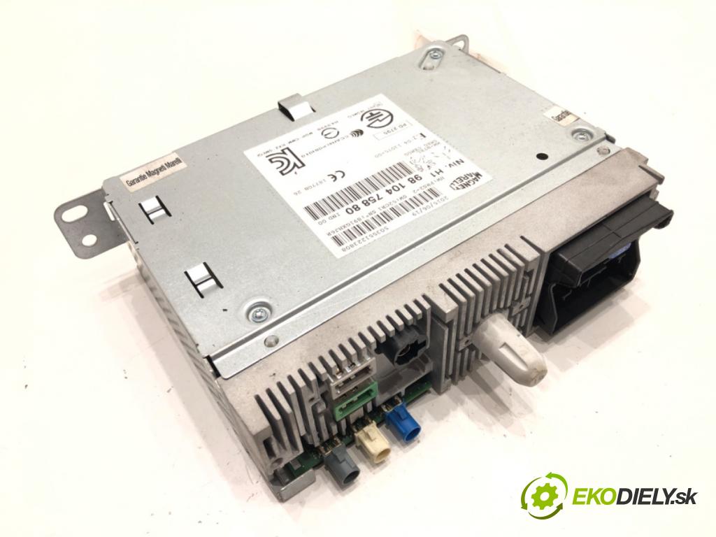 PEUGEOT 308 SW II (LC_, LJ_, LR_, LX_, L4_) 2014 - 2021    2.0 GT HDi 180 / BlueHDi 180 133 kW [181 KM] olej napędowy 2014 - 2021  RADIO 9810475880 (Audio zariadenia)