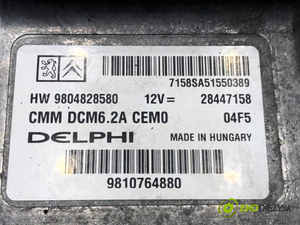 PEUGEOT 308 SW II (LC_, LJ_, LR_, LX_, L4_) 2014 - 2021    2.0 GT HDi 180 / BlueHDi 180 133 kW [181 KM] olej napędowy 2014 - 2021  riadiaca jednotka Motor 9810764880 (Riadiace jednotky)