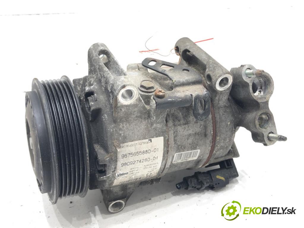 PEUGEOT 308 SW II (LC_, LJ_, LR_, LX_, L4_) 2014 - 2021    2.0 GT HDi 180 / BlueHDi 180 133 kW [181 KM] olej napędowy 2014 - 2021  kompresor klimatizace 9675655880 (Kompresory)