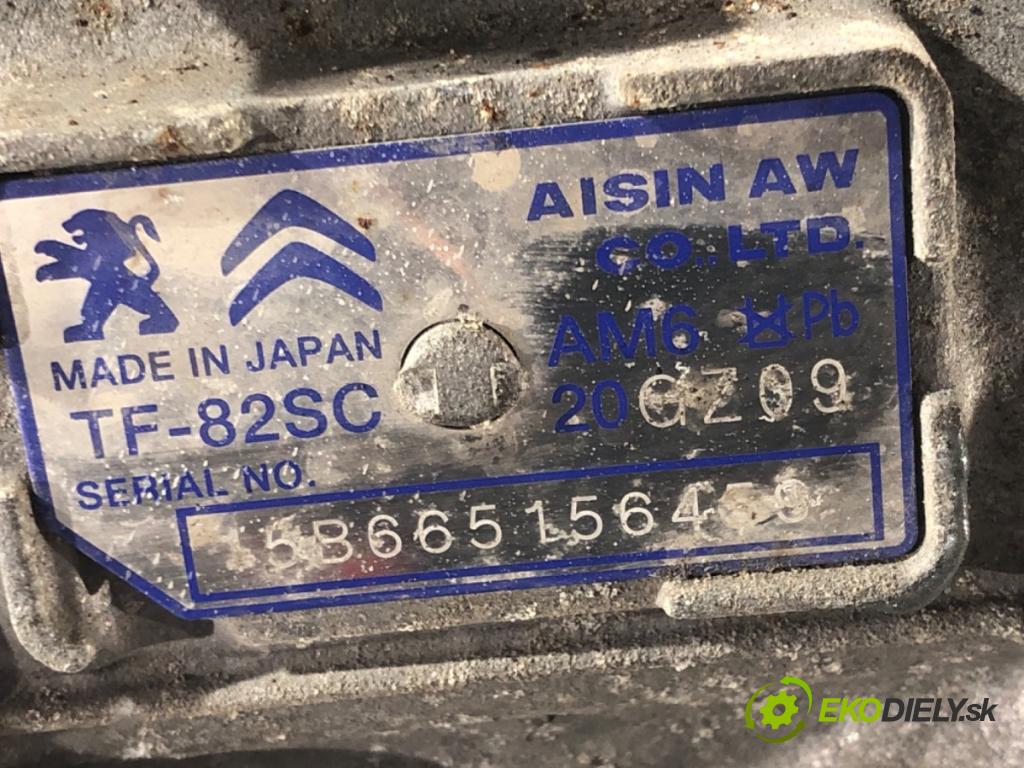 PEUGEOT 308 SW II (LC_, LJ_, LR_, LX_, L4_) 2014 - 2021    2.0 GT HDi 180 / BlueHDi 180 133 kW [181 KM] olej napędowy 2014 - 2021  Prevodovka 20GZ09_9810375780 (Prevodovky)