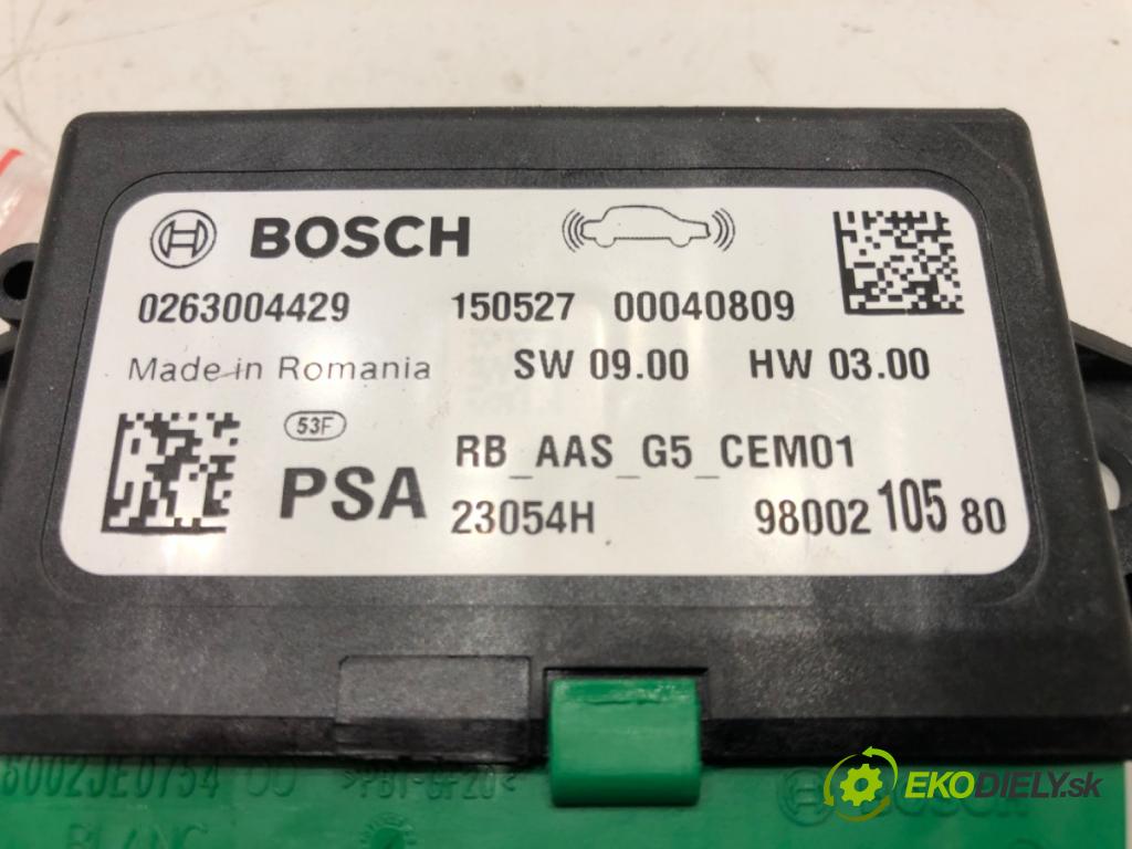PEUGEOT 308 SW II (LC_, LJ_, LR_, LX_, L4_) 2014 - 2021    2.0 GT HDi 180 / BlueHDi 180 133 kW [181 KM] olej napędowy 2014 - 2021  Modul PDC 9800210580 (Ostatné)