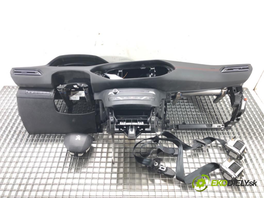 PEUGEOT 308 SW II (LC_, LJ_, LR_, LX_, L4_) 2014 - 2021    2.0 GT HDi 180 / BlueHDi 180 133 kW [181 KM] olej napędowy 2014 - 2021  Palubná doska silentbloku pasy 