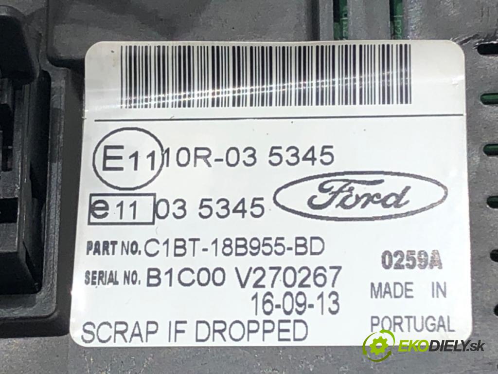 FORD FIESTA VI (CB1, CCN) 2008 - 2022    1.0 EcoBoost 74 kW [100 KM] benzyna 2013 - 2022  Dislpej C1BT-18B955-BD (Prístrojové dosky, displeje)