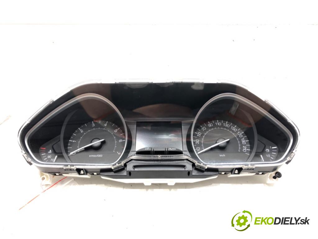 PEUGEOT 208 I (CA_, CC_) 2012 - 2022    1.2 VTI 82 60 kW [82 KM] benzyna 2012 - 2022  Prístrojovka 9821126480 (Prístrojové dosky, displeje)