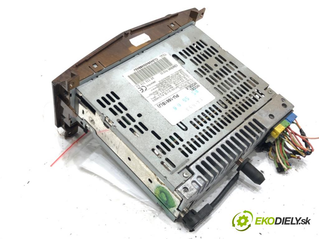 PEUGEOT 607 (9D, 9U) 2000 - 2022    2.2 HDi 98 kW [133 KM] olej napędowy 2000 - 2006  RADIO 96539358GV (Audio zariadenia)