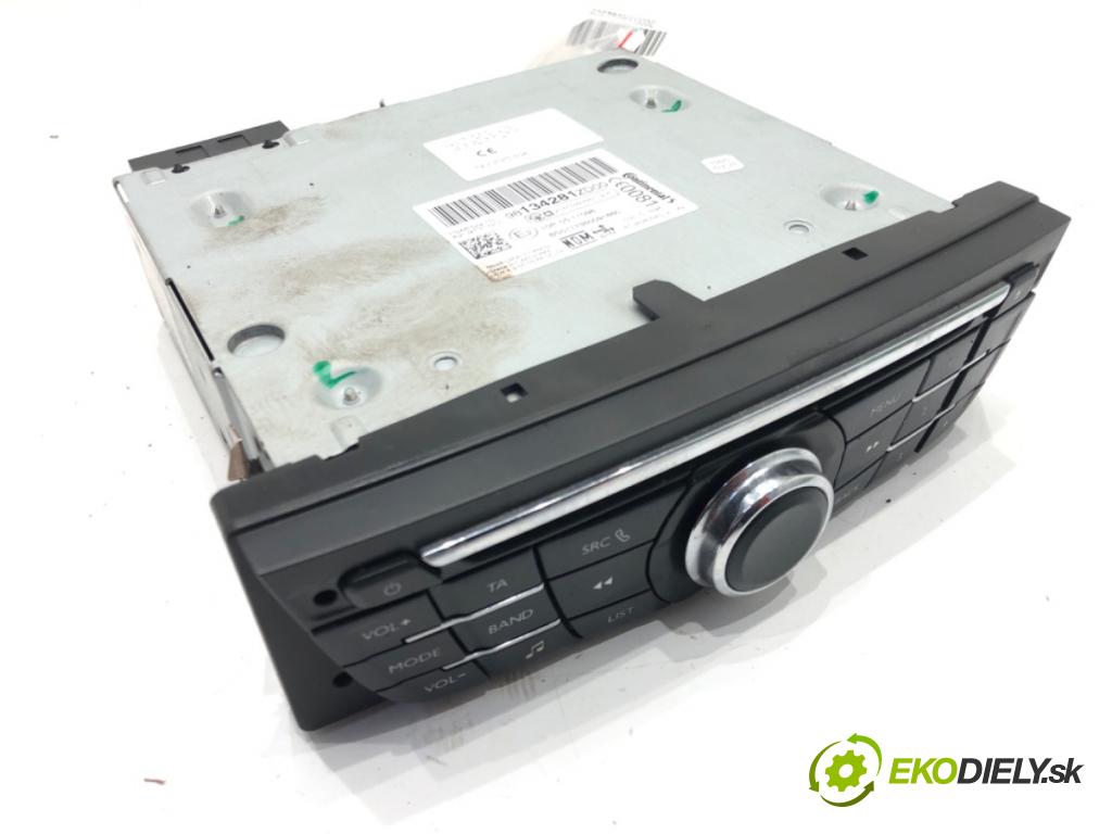 CITROEN C-ELYSEE (DD_) 2012 - 2022    1.6 VTi 115 85 kW [115 KM] benzyna 2012 - 2022  RADIO 98134281ZD00 (Audio zariadenia)