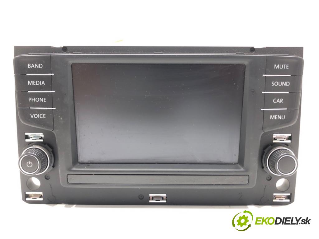 VW GOLF VII (5G1, BQ1, BE1, BE2) 2012 - 2022    1.8 TSI 125 kW [170 KM] benzyna 2013 - 2022  RADIO 3G0919605H (Audio zariadenia)