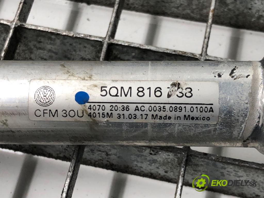 VW GOLF VII (5G1, BQ1, BE1, BE2) 2012 - 2022    1.8 TSI 125 kW [170 KM] benzyna 2013 - 2022  rúrka klimatizácie 5QM816738 (Rúrky klimatizácie)