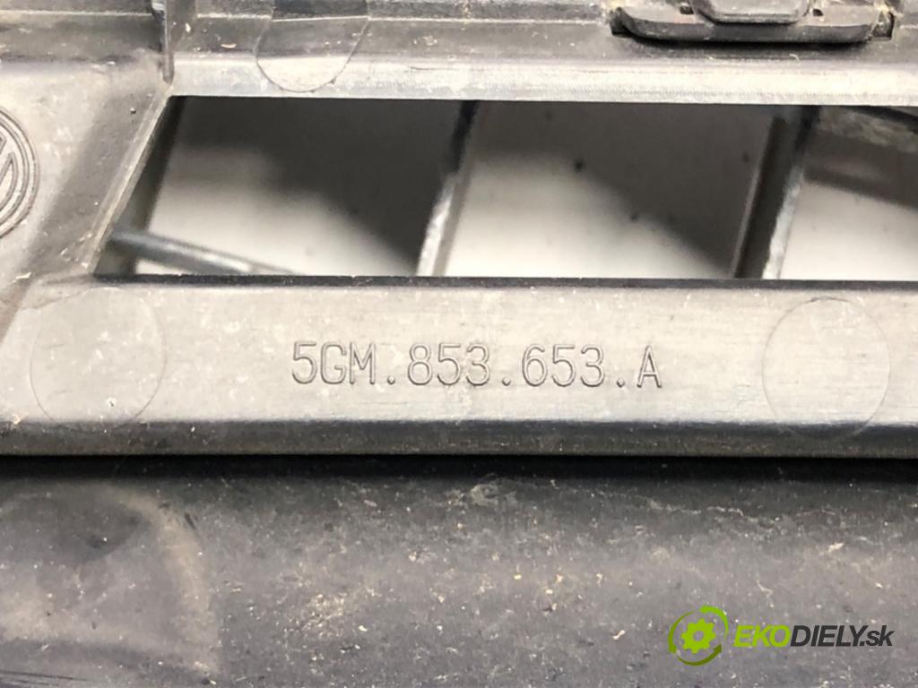 VW GOLF VII (5G1, BQ1, BE1, BE2) 2012 - 2022    1.8 TSI 125 kW [170 KM] benzyna 2013 - 2022  mřížka maska 5GM853653A (Mřížky (masky) chladičů)