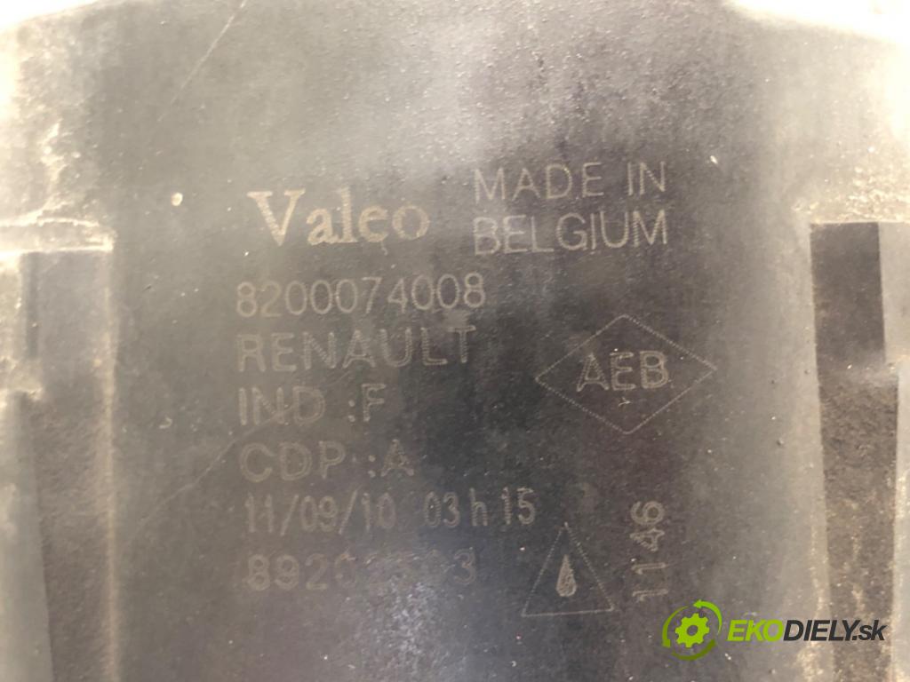 RENAULT MEGANE III Hatchback Van (BZ_) 2008 - 2015    1.5 dCi (BZ0D, BZ1G, BZ1F, BZ1M, BZ1W, BZ0R, BZ10) 81 kW [110 KM] olej napędowy 2009 - 2015  hmlové svetlo, hmlovka levý přední část 8200074008
